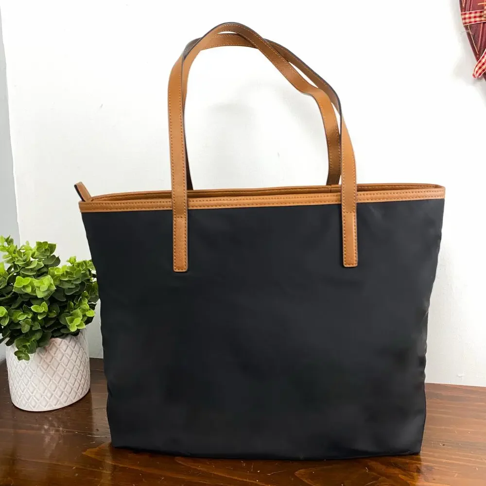 Michael Kors Kempton Black Nylon Tote